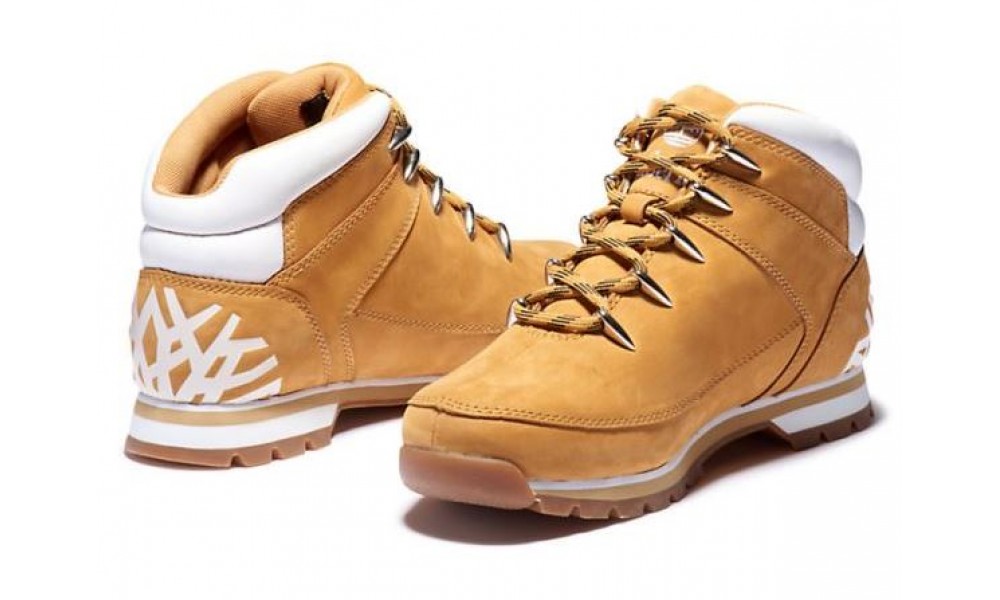 Timberland Euro Sprint Mid Hiker Yellow White купить